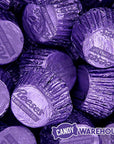 Reese's Peanut Butter Cups Miniatures - Purple: 200-Piece Bag - Candy Warehouse