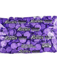 Reese's Peanut Butter Cups Miniatures - Purple: 200-Piece Bag - Candy Warehouse