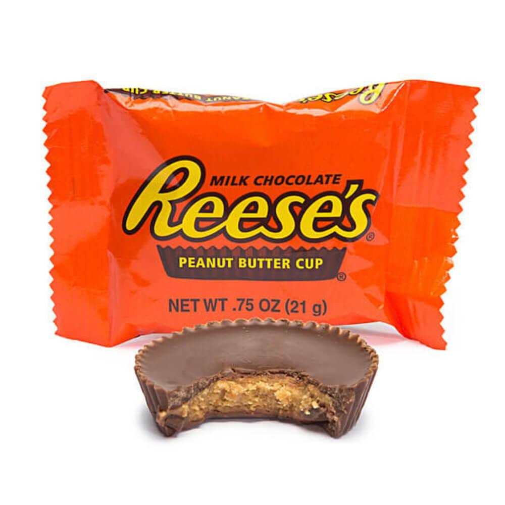 Reese's Peanut Butter Cups Snack Size Packs: 14-Piece Bag - Candy Warehouse