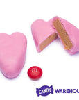 Reese's Peanut Butter Filled Pink Chocolate Hearts: 15-Piece Bag - Candy Warehouse