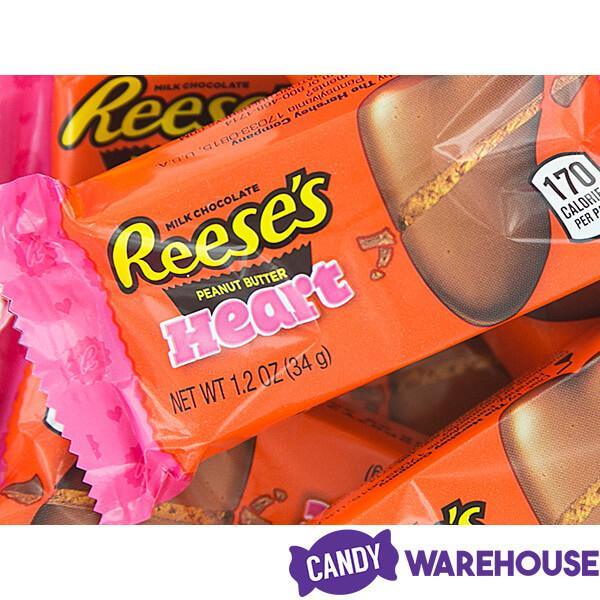 Reese's Peanut Butter Hearts: 6-Piece Pack - Candy Warehouse