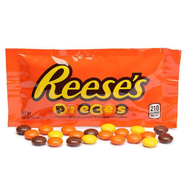 Reese's Pieces Candy Packs: 18-Piece Box - Candy Warehouse