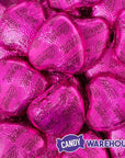 Reese's Pink Foiled White Creme Peanut Butter Hearts: 9.1-Ounce Bag - Candy Warehouse