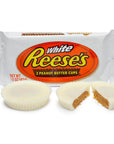 Reese's White Chocolate Peanut Butter Cups: 24-Piece Box - Candy Warehouse