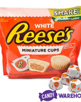 Reese's White Chocolate Peanut Butter Cups Miniatures: 10.5-Ounce Bag