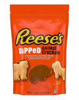 Reese's Chocolate Peanut Butter Dipped Animal Crackers: 24-Ounce Bag