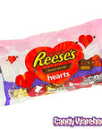 Reeses Foiled Peanut Butter Filled Chocolate Hearts: 35-Piece Bag - Candy Warehouse