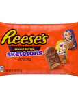 Reese's Halloween Milk Chocolate Peanut Butter Skeletons: 9-Ounce Bag - Candy Warehouse