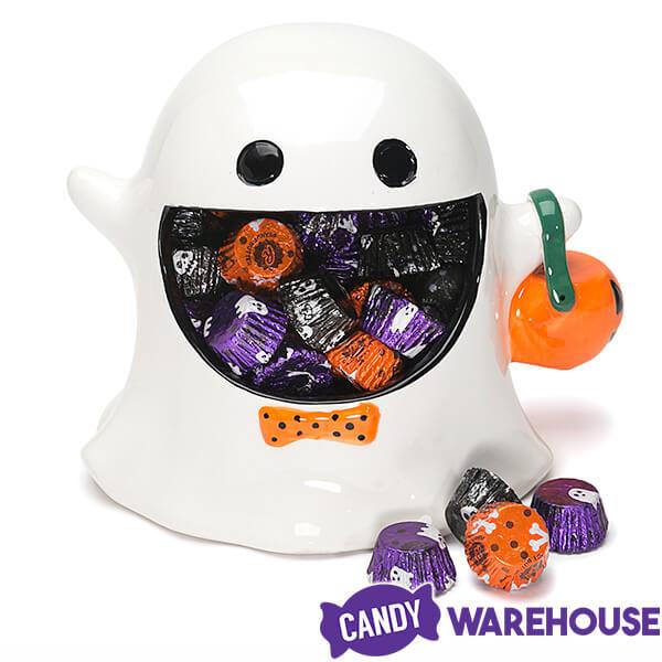 Reeses Halloween Peanut Butter Cups Miniatures in Spooky Wrappers: 31-Ounce Bag - Candy Warehouse