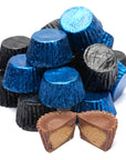 Reeses Peanut Butter Cups Color Combo - Dark Blue and Black: 400-Piece Box