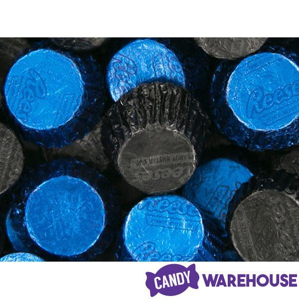 Reeses Peanut Butter Cups Color Combo - Dark Blue and Black: 400-Piece Box - Candy Warehouse