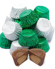 Reeses Peanut Butter Cups Color Combo - Dark Green and White: 400-Piece Box