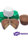 Reeses Peanut Butter Cups Color Combo - Dark Green and White: 400-Piece Box