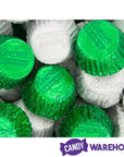 Reeses Peanut Butter Cups Color Combo - Dark Green and White: 400-Piece Box