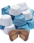 Reeses Peanut Butter Cups Color Combo - Light Blue and White: 400-Piece Box