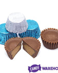 Reeses Peanut Butter Cups Color Combo - Light Blue and White: 400-Piece Box