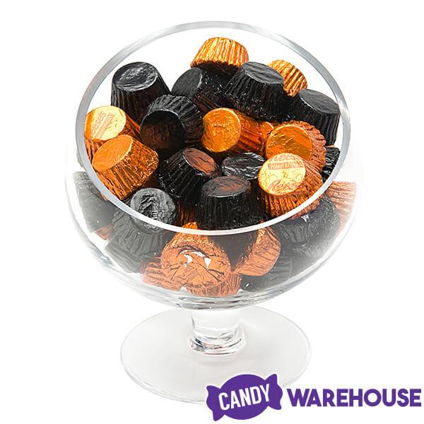 Reeses Peanut Butter Cups Color Combo - Orange and Black: 400-Piece Box - Candy Warehouse