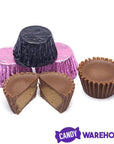 Reeses Peanut Butter Cups Color Combo - Pink and Black: 400-Piece Box - Candy Warehouse