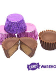 Reeses Peanut Butter Cups Color Combo - Pink and Purple: 400-Piece Box