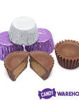 Reeses Peanut Butter Cups Color Combo - Purple and White: 400-Piece Box