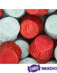 Reeses Peanut Butter Cups Color Combo - Red and White: 400-Piece Box - Candy Warehouse