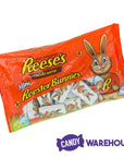 Reeses Reester Bunnies Mini Peanut Butter Milk Chocolate Bunny Candy: 25-Piece Bag