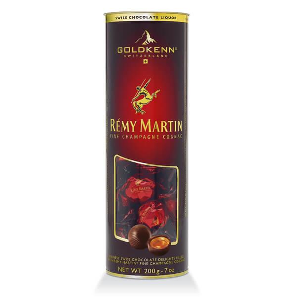 Remy Martin Fine Champagne Cognac Liquor Filled Chocolates: 20-Piece Tube - Candy Warehouse