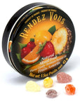 Rendez Vous Mini Bon Bons Tins - Mixed Fruit: 12-Piece Box