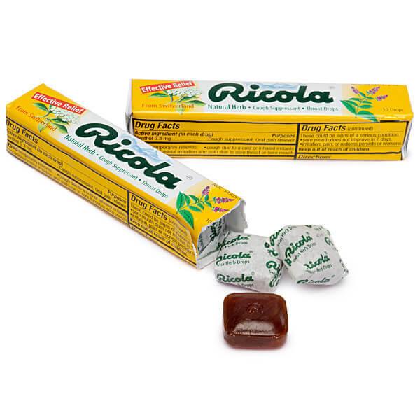 Ricola Herb Candy Drops Packs: 18-Piece Box - Candy Warehouse