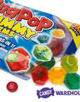 Ring Pop Gummy Gems Candy Packs: 16-Piece Box