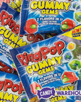 Ring Pop Gummy Gems Candy Packs: 16-Piece Box