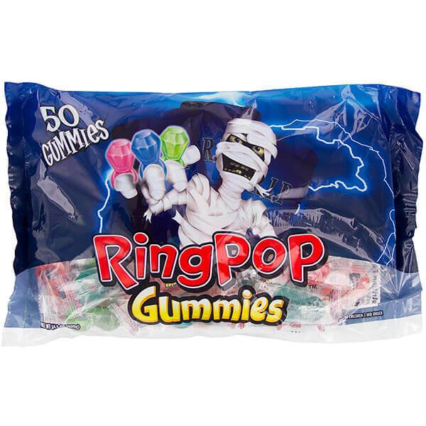 Ring Pop Halloween Gummies: 50-Piece Bag - Candy Warehouse