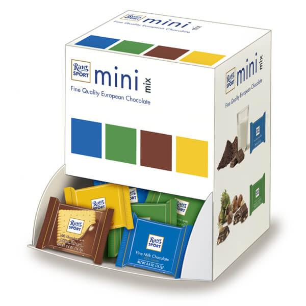 Ritter Sport Mini Chocolate Squares Assortment: 48-Piece Box