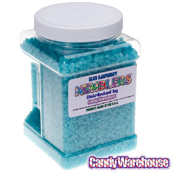 Rock Candy Chewy Nuggets - Blue Raspberry: 4LB Tub - Candy Warehouse