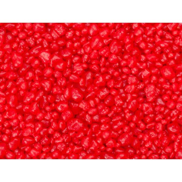 Rock Candy Chewy Nuggets - Cherry: 4LB Tub - Candy Warehouse