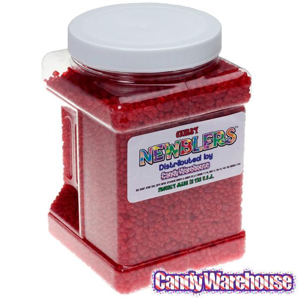 Rock Candy Chewy Nuggets - Cherry: 4LB Tub - Candy Warehouse