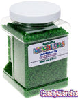 Rock Candy Chewy Nuggets - Green Apple: 4LB Tub - Candy Warehouse