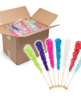 Rock Candy Crystal Sticks Assortment - Wrapped: 120-Piece Case