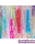 Rock Candy Crystal Sticks Assortment - Wrapped: 120-Piece Case