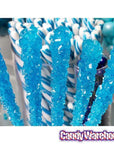 Rock Candy Crystal Sticks - Blue: 120-Piece Case