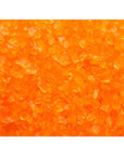 Rock Candy Crystals - Orange: 5LB Box - Candy Warehouse