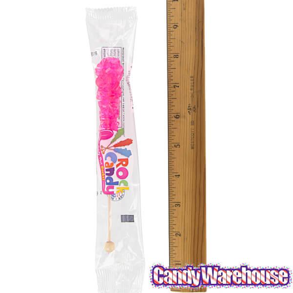 Rock Candy Sticks Assortment: 60-Piece Display - Candy Warehouse