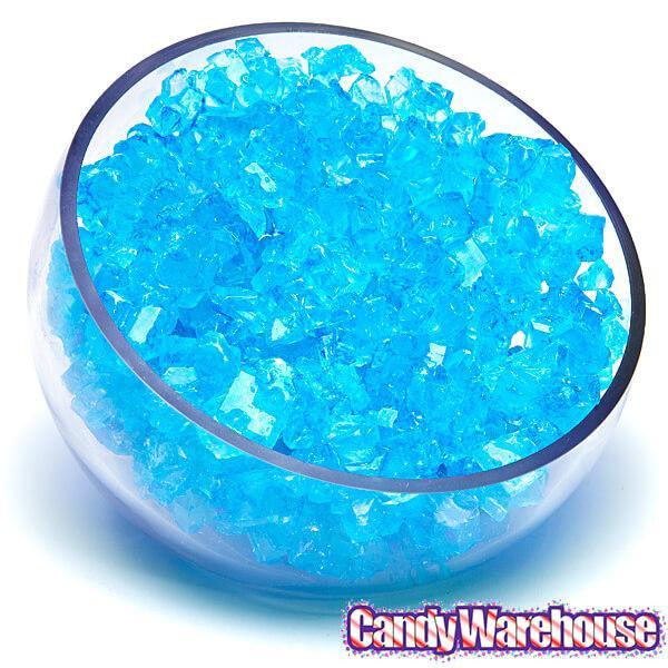 Light Blue Cotton Candy Rock Candy Strings - 5lbs