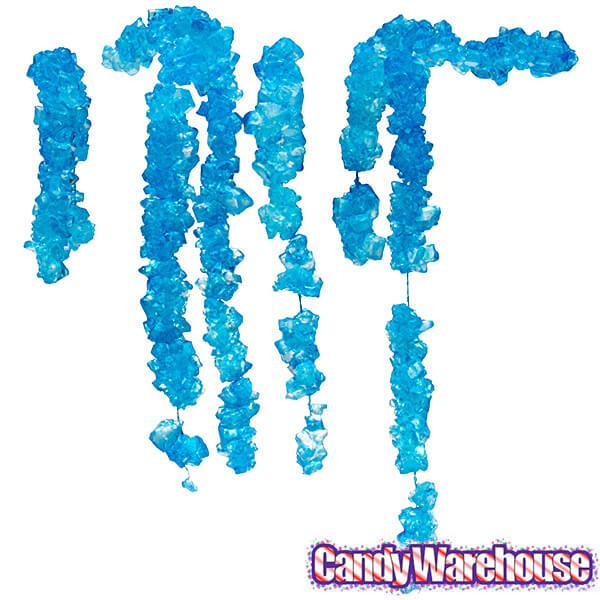 Rock Candy Strings - Blue: 5LB Box - Candy Warehouse