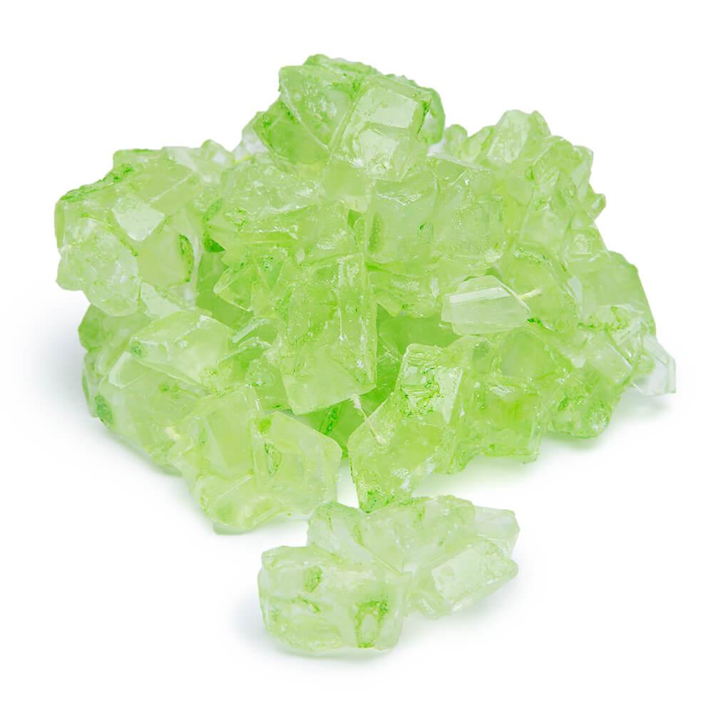 Rock Candy Strings - Light Green: 5LB Box - Candy Warehouse