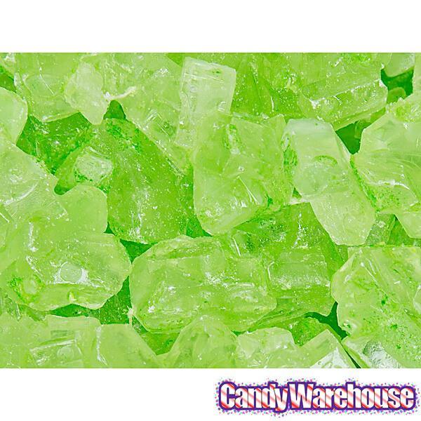 Rock Candy Strings - Light Green: 5LB Box - Candy Warehouse