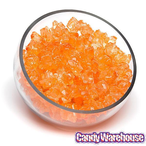 Rock Candy Strings - Orange: 5LB Box - Candy Warehouse