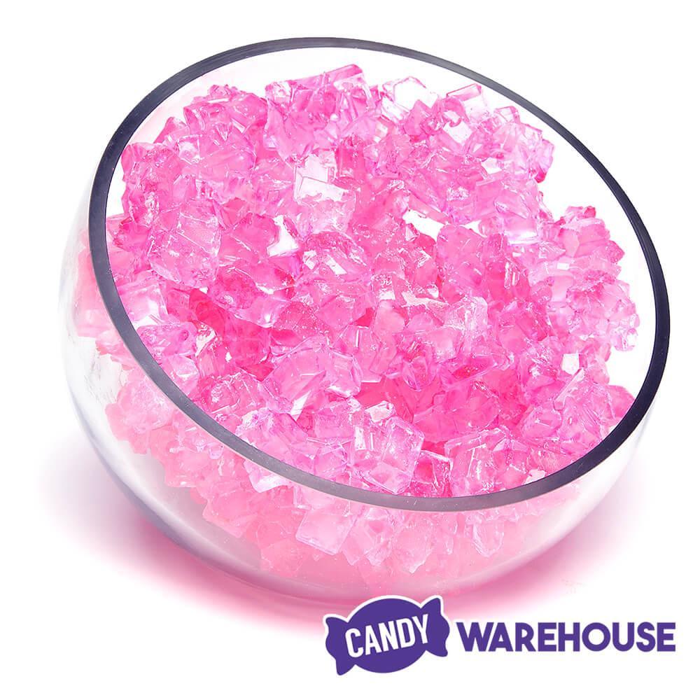 Rock Candy Strings - Pink Cherry: 5LB Box - Candy Warehouse