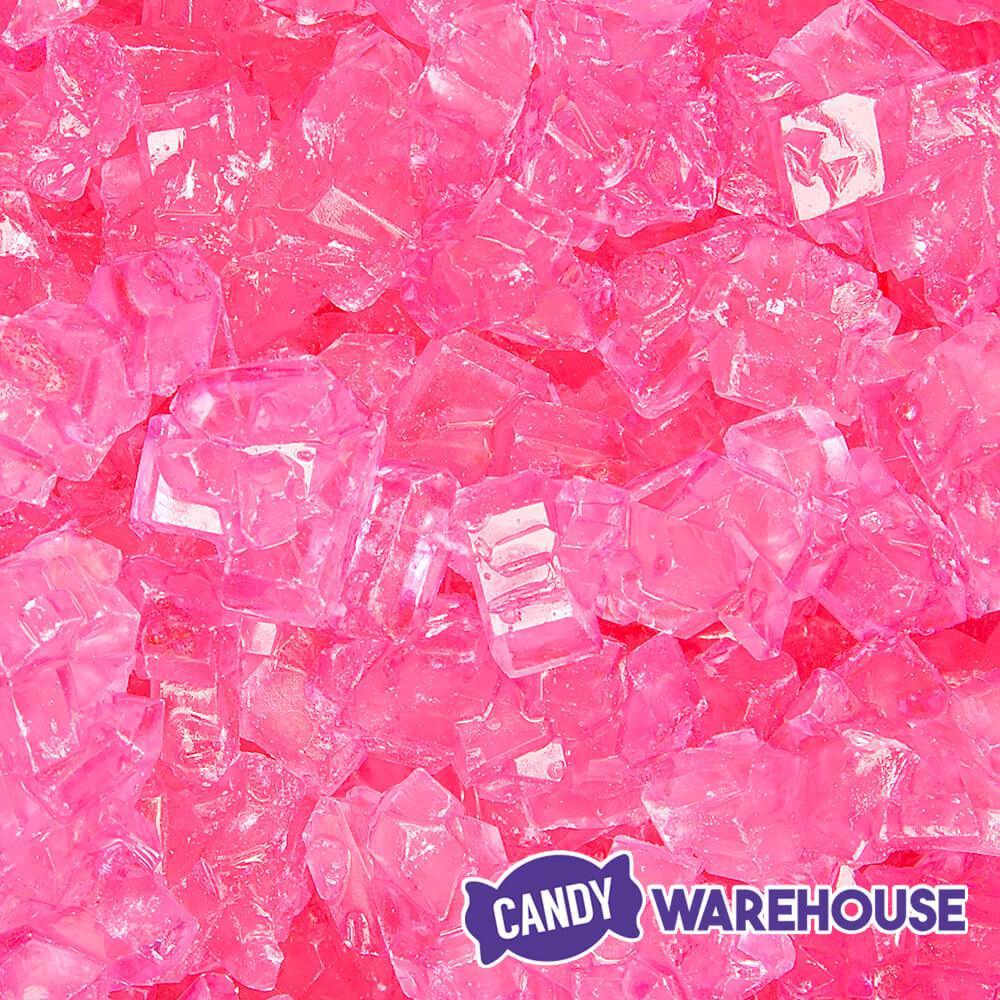 Rock Candy Strings - Pink Cherry: 5LB Box - Candy Warehouse