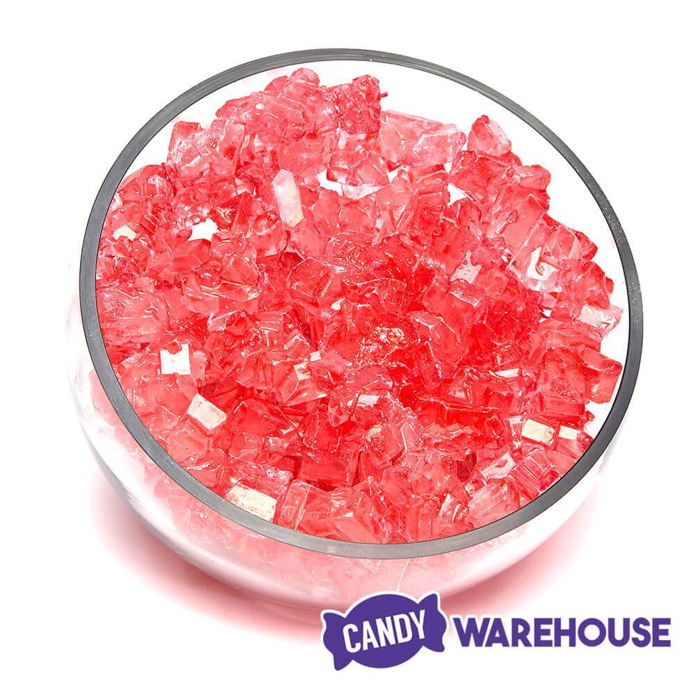 Rock Candy Strings - Red: 5LB Box - Candy Warehouse